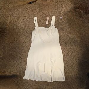 BCBGeneration Cream Elegant Dress